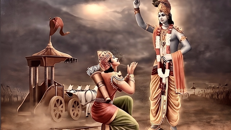 Despre Bhagavad Gita poemul sacru al hindușilor -by psiholog Petre Popp 
