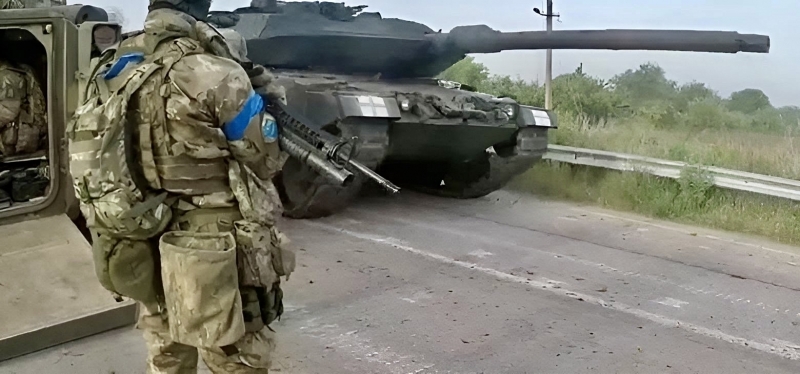 Ucraina a modificat tancurile de luptă Challenger 2 din Marea Britanie pentru a proteja un punct slab