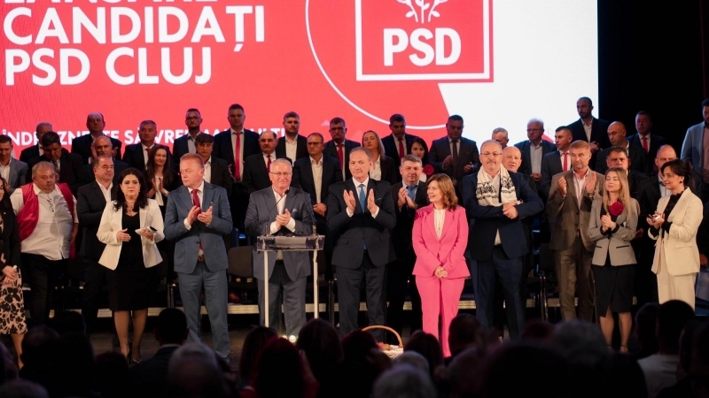 Lansarea oficială a tuturor candidaților din partea Partidului Social Democrat Cluj
