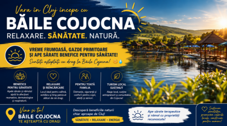 Deputatul Remus Lăpușan invită clujenii să descopere Băile Cojocna, una dintre cele mai apreciate destinații balneare din județ